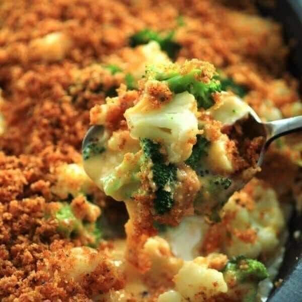Broccoli Cauliflower Cheese Bake 1111
